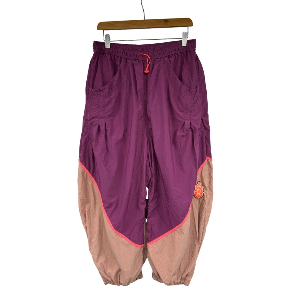FP Movement Free People Free Flow Joggers Extra Loose Mulberry Plum Large